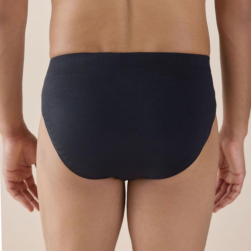 Image of GLOOT Men's Cotton Solid Briefs