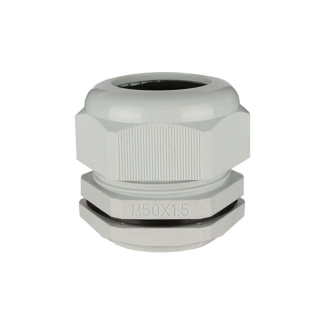 sourcing map 10Pcs M50 étanche IP68 Câble TRS Farce Gland contre-écrou 32mm-38Fil sphérique percuté, trou