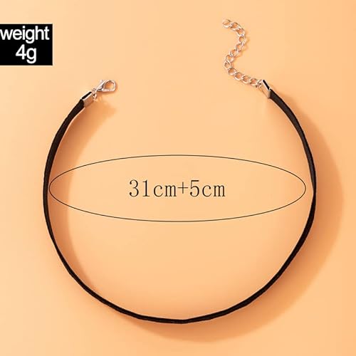 Ucilon Vintage Gothic Snake Necklace Sexy Velvet Choker Snake Pendant Necklace Punk Goth Serpent Jewelry For Women Girls (Silver) #TOP6