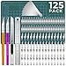 115Pcs Exacto Knife Upgrade Precision Carving Craft Knife,Hobby Knife,Exacto Knife Kit,100 Spare Exacto Knife Blades for Art, Scrapbooking,Stencil