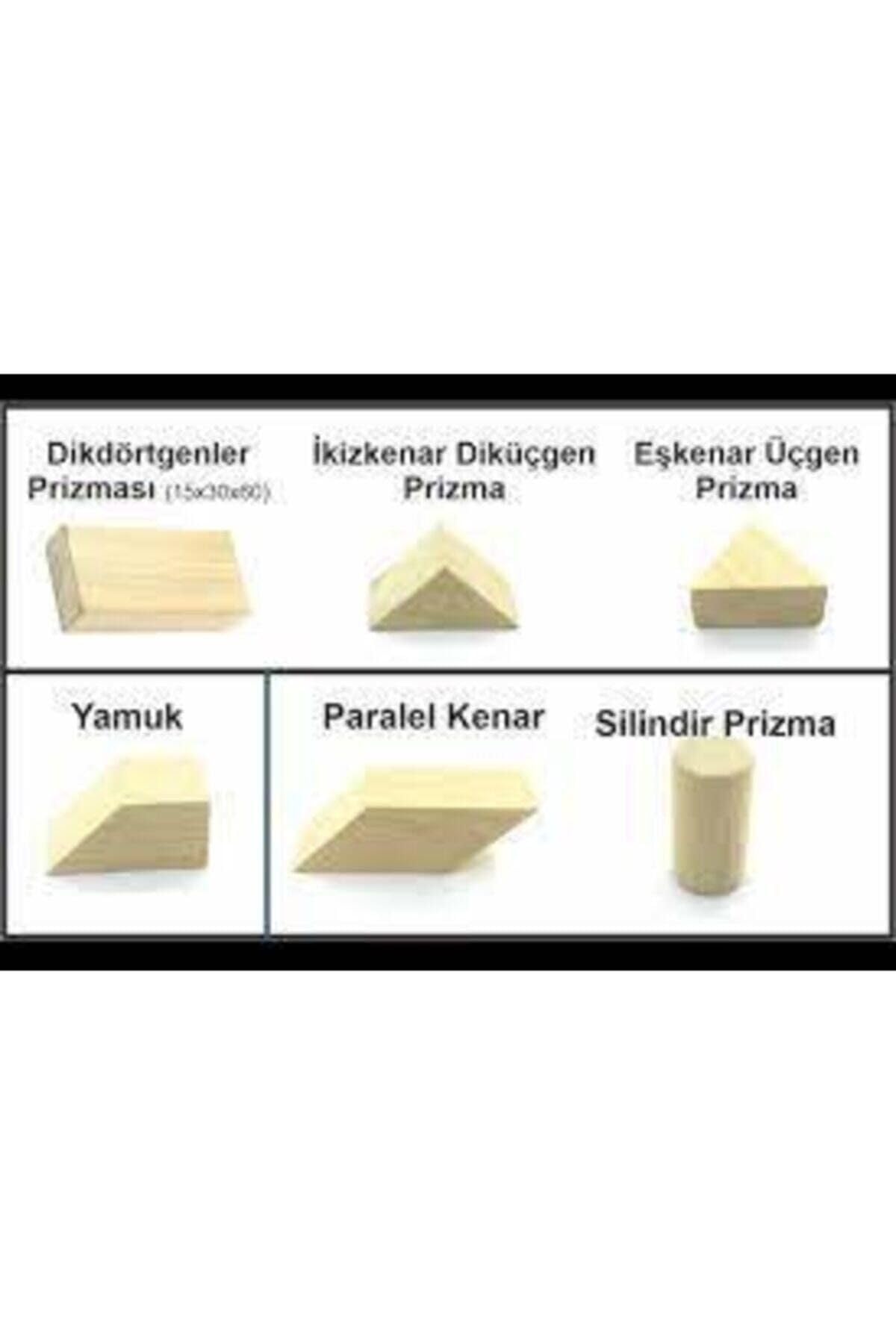 Geometrik Cisimler Ahşap 19 Parça gnsRKFaz3284