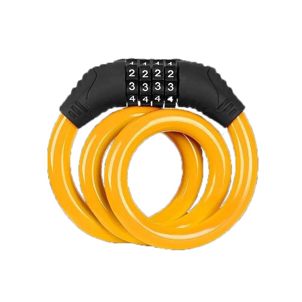 Cable De Bloqueo De Bicicleta De Montaña Con Contraseña De Combinación - Foto 2