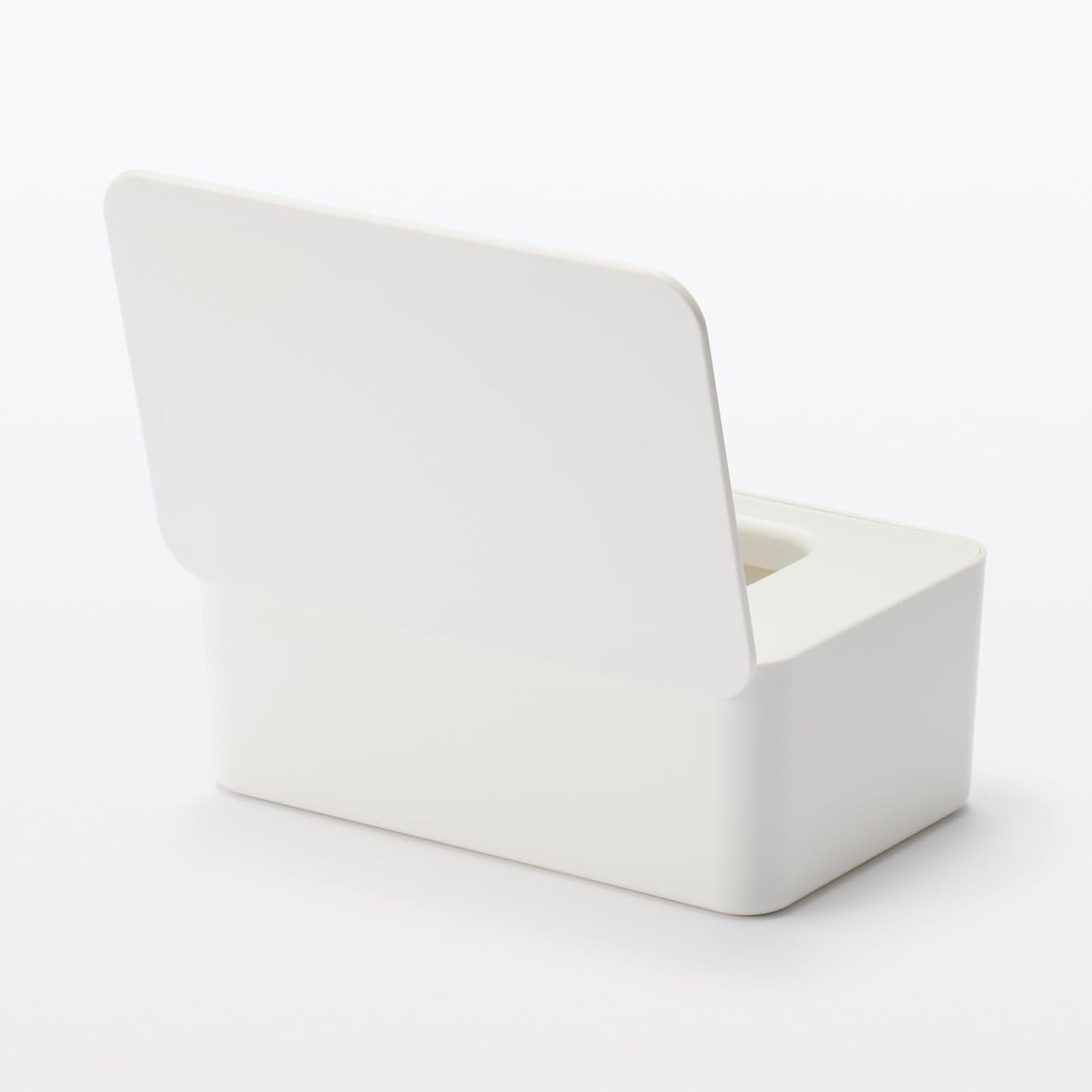 Muji 12993797 Wet Tissue Case with Wide Mouth/Approx. Width 7.5 x Depth 4.7 x Height 2.8 inches (19 x 12 x 7 cm)