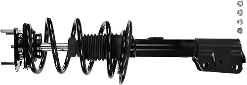 Miniatura 1501 de Detroit Axle - Kit de suspensión delantera de 10 piezas para Chevy Aveo Aveo5 Pontiac G3 Wave 2 Ready Struts Assembly 2 Enlaces de barra