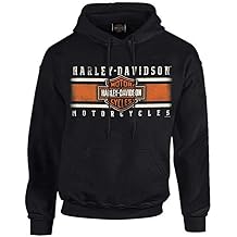 Men's Custom Iconic B&amp;S Fleece Pullover Hoodie - Solid Black