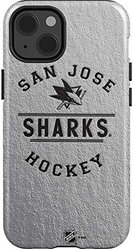 Skinit Impact Phone Case Compatible with iPhone 13 - Officially Licensed NHL San Jose Sharks Home Jersey Design