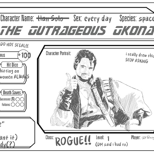 Page de couverture de The Outrageous Okona (TNG)