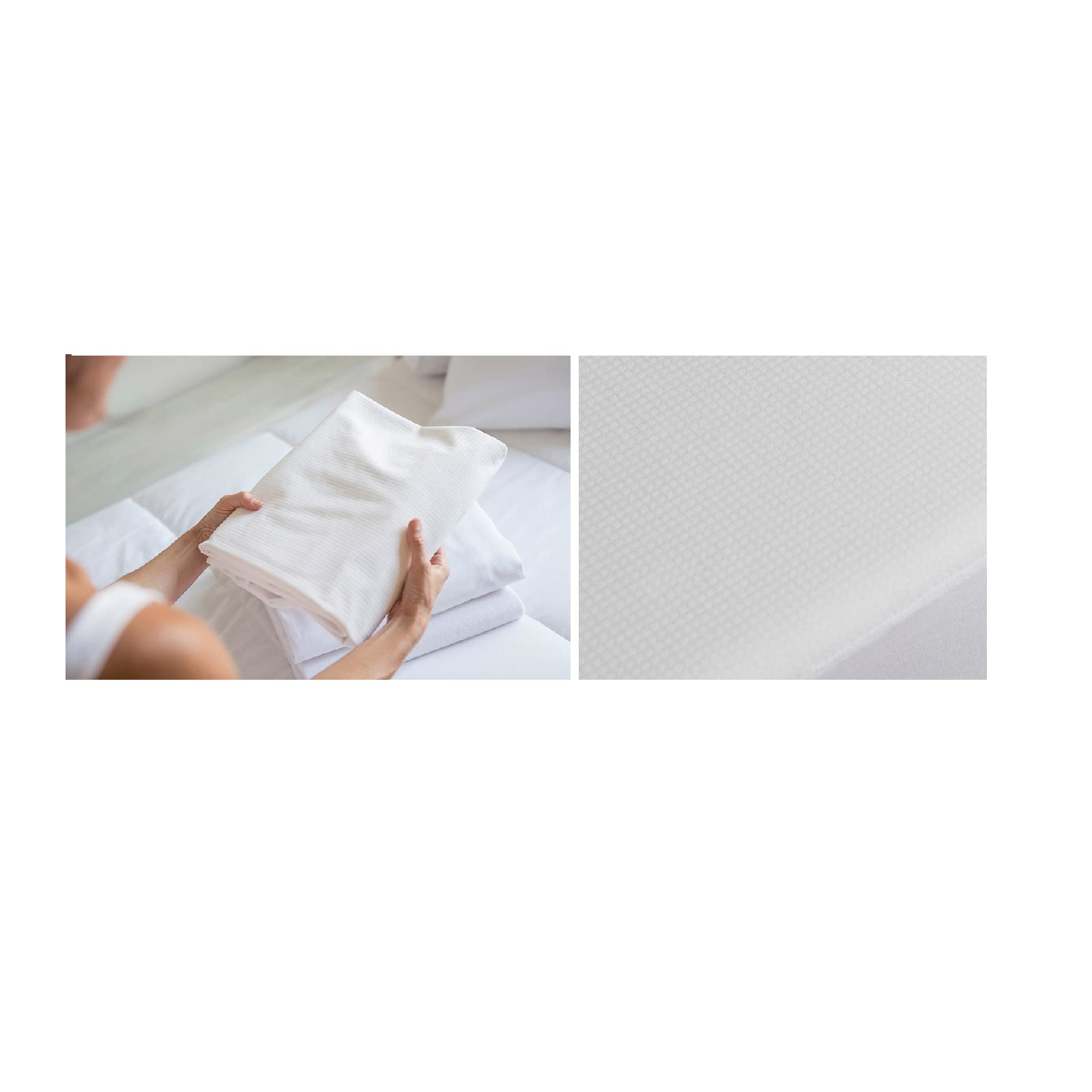 Velfont Coprimaterasso Proteggi Materasso Impermeabile con Angoli Termoregolatore in Tessuto Outlast (Matrimoniale cm 160x190/200) Bianco