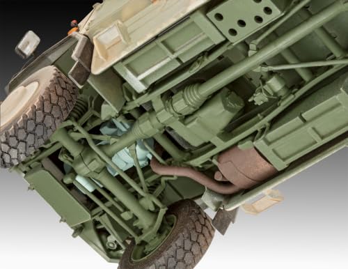 Kit de modelo de plástico Revell 63370 Dingo 2 escala 1:35 para superar retos de montaje 5