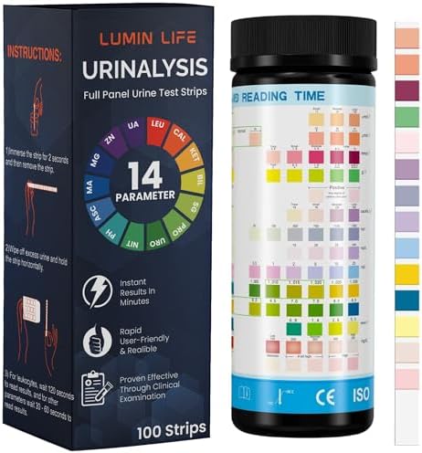 100 Urine Test Strips 14 parameters UTI Test Strips for women and...
