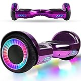 ⭐ Protección múltiple: Hoverboard HappyBoard TW01 está certificado y probado según las normas CE/RoHS/FCC/UL2272 que garantizan su seguridad durante la conducción. Proporciona dos LED en la parte inferior de los neumáticos que hacen que la conducción nocturna sea más segura.