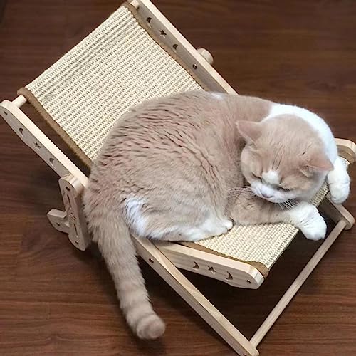 Generic Espreguiçadeira para gatos Cama elevada para gatos ajustável Mobiliário moderno Rede para ga