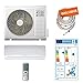 Produktbild HOME DELUXE - Klimaanlage Set SPLIT XXL - Kühlen A++/ Heizen A+ - 12000 BTU/h (3.400 Watt) - Kältemittel R32 - Fernbedienung und Timerfunktion - Inkl. komplettem Montagematerial [Energieklasse A++]