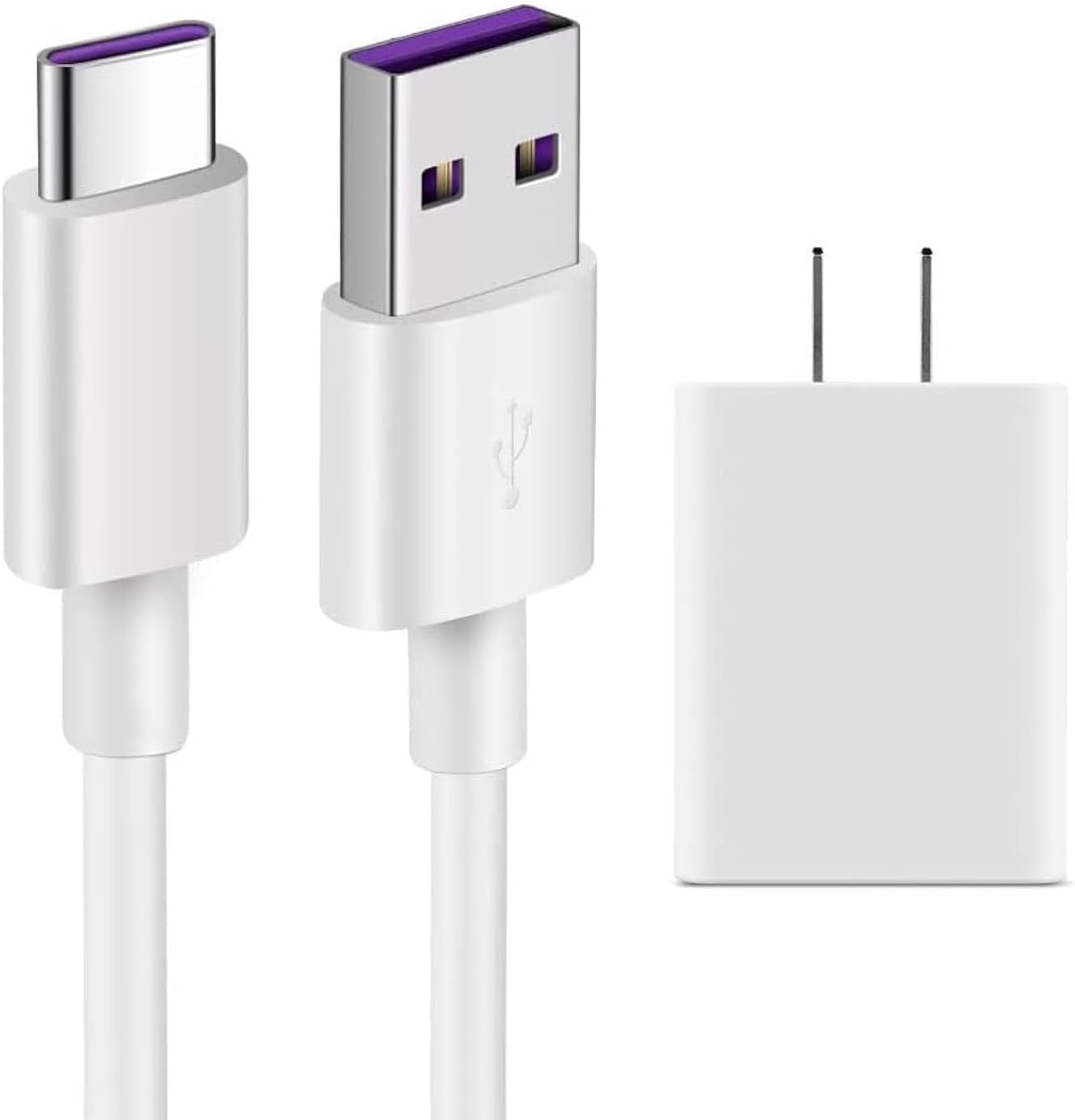 USB C Fan Charger Cable for JISULIFE Handheld Mini Fan,WiHoo Fa-n, CIVPOWER Neck Fa-n,HomeLifairy Fa-n,FrSara, Bladeless, SWEETFULL Replacement Personal Portable Fan Type-C Charging Power Cord Adapter