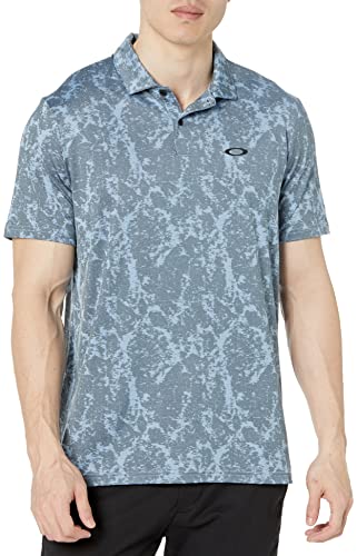 Oakley Marble Jaquard Polo haut de gamme au tissage texturé premium pour homme et femme