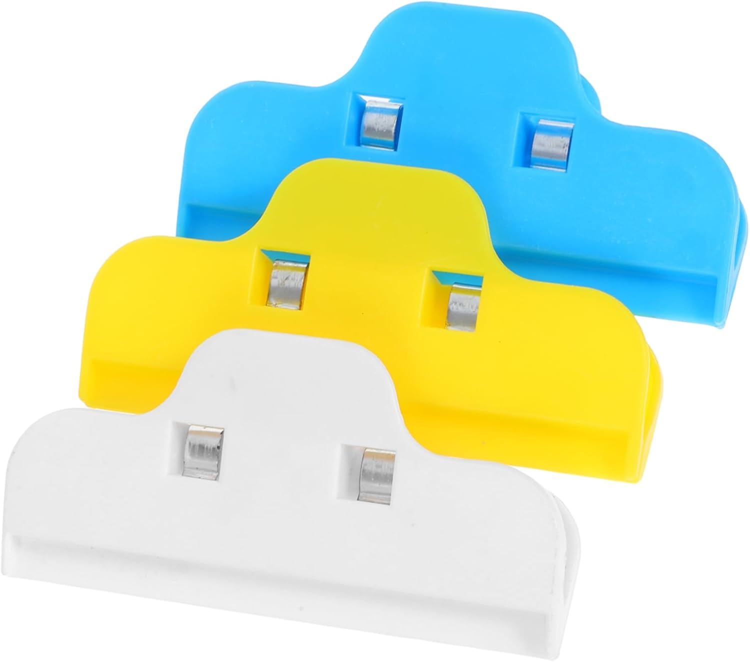 3pcs Rhinestone Painting Edge Clips: Plastic Clamps for Rhinestone Art Secure Fixing - Versatile Bag Clips for Home Storage