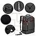 Hynes Eagle Travel Backpack 40L Flight Approved Carry on Backpack Men Large Cabin Weekender Laptop Backpack Women 15.6 inches Grey 2018