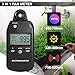 PAR Meter 320-800 nm PPFD Meter Measures PPFD, UVA, and IR Light Intensity, PAR Meter for LED Grow Lights, Quantum PAR Meter Features Data Storage, Hold/MAX/MIN/AVG, Wavelength Switching Modes