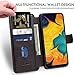 ykooe Case for Samsung Galaxy A20 Leather Wallet Flip Case with Card Slots Protective Cover for Samsung Galaxy A20 / Samsung Galaxy A30