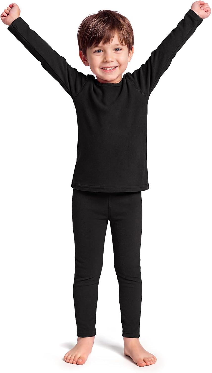 American Trends Kids Thermal Underwear Set Toddler Base Layer Long Johns