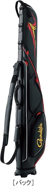 Amazon | Gamakatsu がま磯ロッドケース GC297 ブラック/レッド