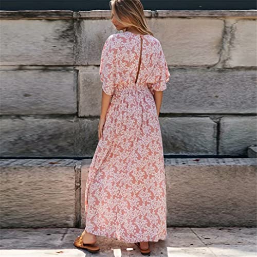 Robe longue d'été légère contre la chaleur avec coupe fluide flatteuse
