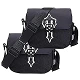 ショルダーバッグ Trapstar バッグファッションショルダーバッグレジャーチェストバッグベルトバッグオフィス小型バックパックヒップホップクロスボディバッグブラック + ブルー (Color : Natural)