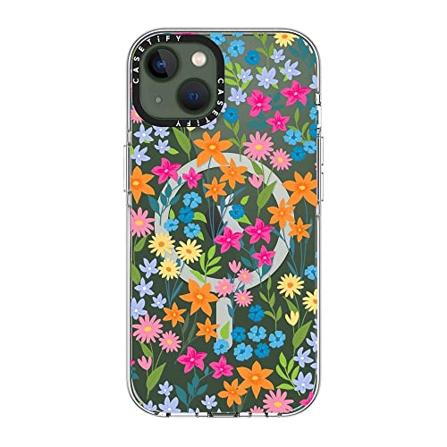 Coque transparente fleurs printanières iPhone 13 pour vos sorties - 3