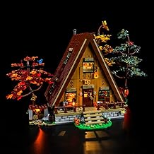 BRIKSMAX Led Lighting Kit for LEGO-21338 A-Frame Cabin - Compatible with Lego Ideas Building Blocks Model- Not Include Lego Set
