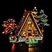 BRIKSMAX Led Lighting Kit for LEGO-21338 A-Frame Cabin - Compatible with Lego Ideas Building Blocks Model- Not Include Lego Set