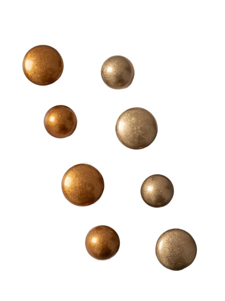 Qvorlth Vintage Cabinet Pulls Minimalist Antique Brass Drawer Knob Brown Furniture Handle Wardrobe Kitchen Cabinets Pulls Cupboard Shoe Cabinet(Knob-30mm-FAC)