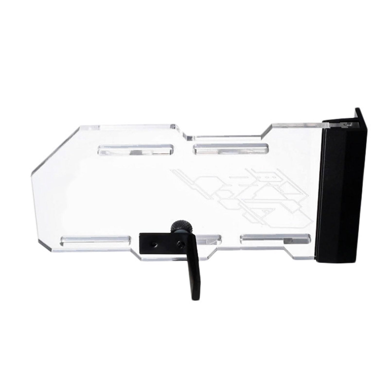 Hdoytxxm Black Multi-Position Vga Stabilizer Bracket Featuring Dynamic Rgb & Height Argb Gpu Bracket