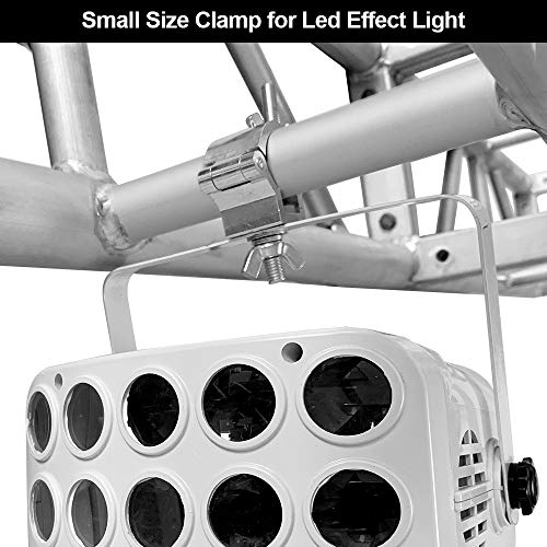 10Pcs Eyeshot Small Size Truss Clamp Stage Lights Clamp 1.18”-1.38”（30-35Mm）, Perfectly Fit For 30-35Mm Od Tube / Pipe, Heavy Duty 165Lb Premium Truss O Clamp For Dj Lighting Par Lights Spot Lights #TOP6