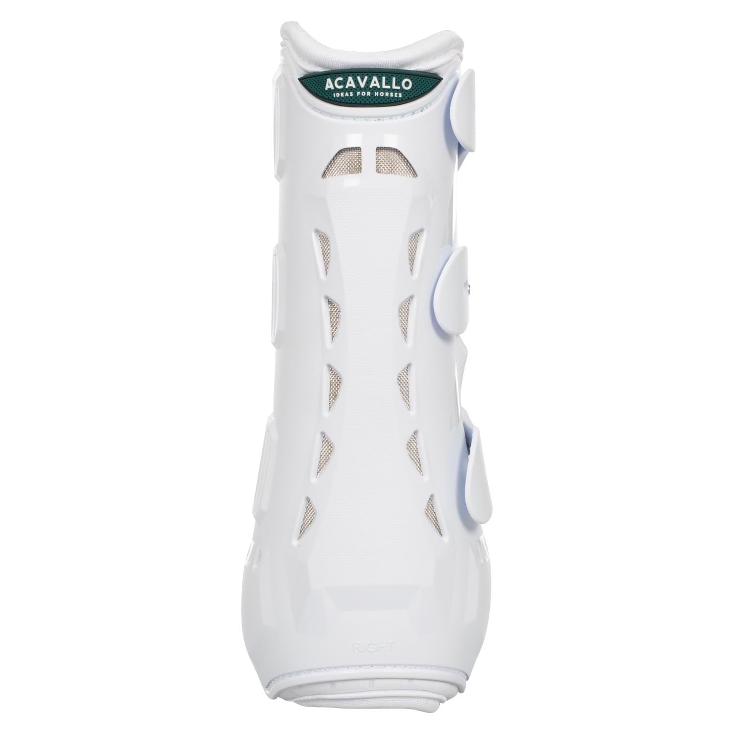 Stinchiere da dressage anteriori anatomiche con sistema a sgancio rapido Cob