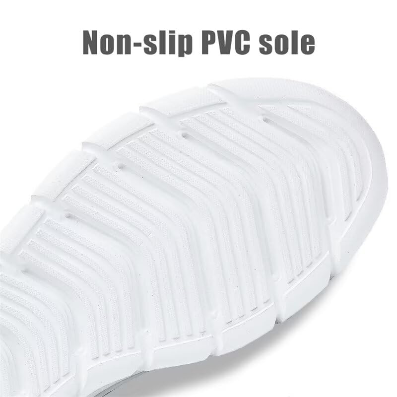 Men's Water Resistant PU Leather Casual Sneakers for Outdoor Walking Sport4