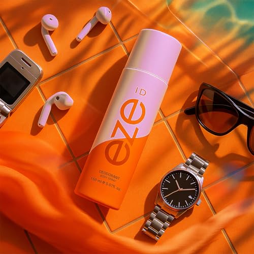 Image of Eze Men and Women Deodrant Spray Id | Citrus Woody | Lasting Freshness 150ml | Daily Wear
