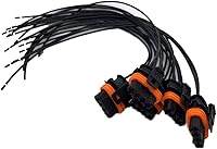 Vista 6 de 5pcs set compatible con Volvo 5 Cyl conector eléctrico de bobina de encendido UF341 30713416 enchufe