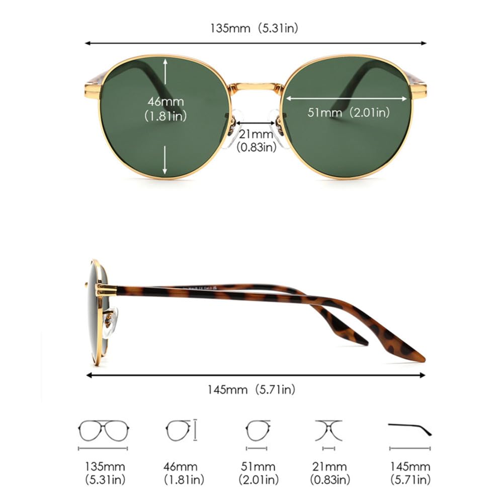 UV400 Vintage Schwarze Sonnenbrille Herren Polarisierte Sonnenbrille Fahren Sonnenbrille Für Männer Frauen Männlich