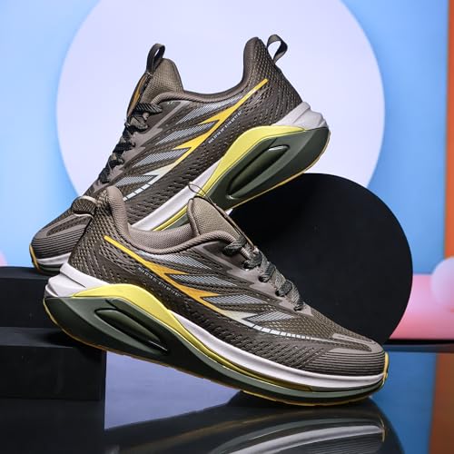 Image of ASIAN Quantum-25 Men's Running Shoes | Lightweight Sneakers with Air-Cushioned Sole, Breathable Knit Upper & Shock-Absorb Comfort | Perfect for Travel, Street Style
