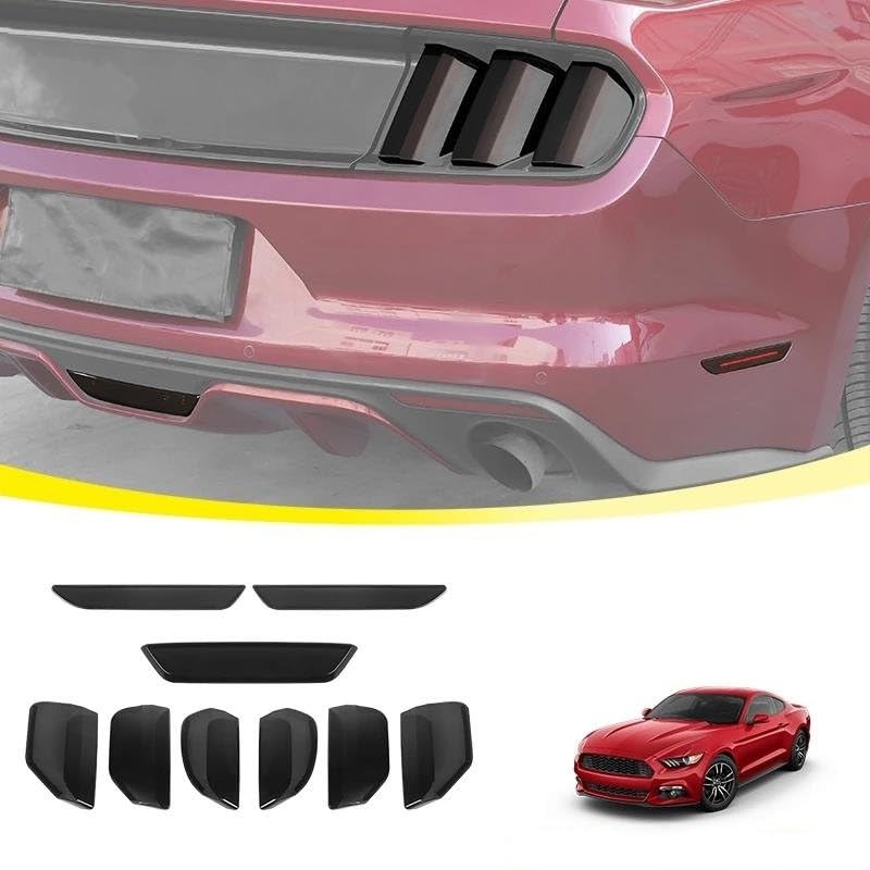 Lampe à sourcils feu arrière Mustang couvercle coque extérieure antibrouillard 2015