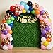 LOLStar Balloons Decorations，100 Pcs Assorted Colors Balloons 12 inch Latex Round Balloon Bulk for Arches/Garlands, Perfect for Birthday, Baby Shower, Wedding, Family, Rainbow, Pride Party Decor