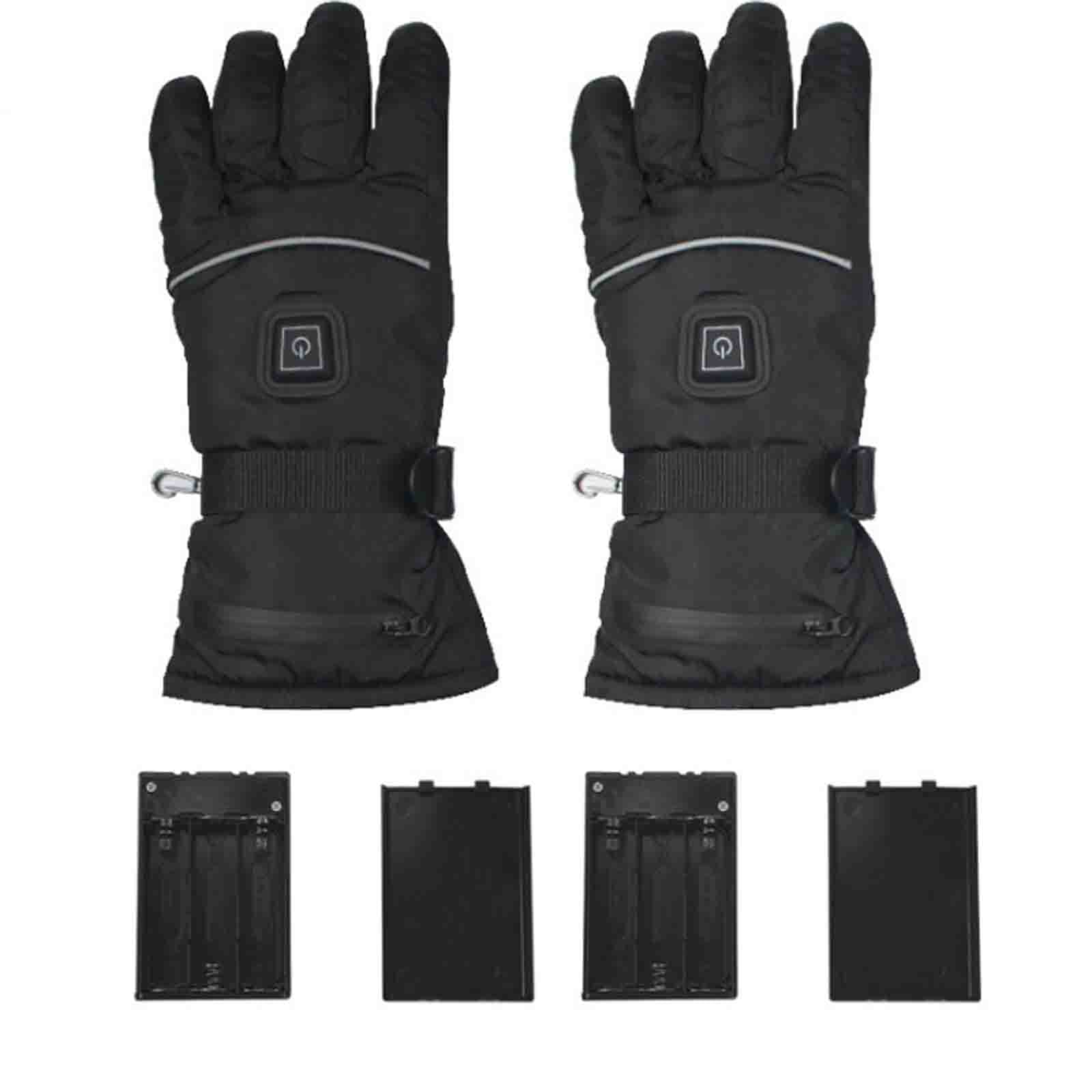 Gants chauffants hiver homme femme, cadeau chauffe-mains ski