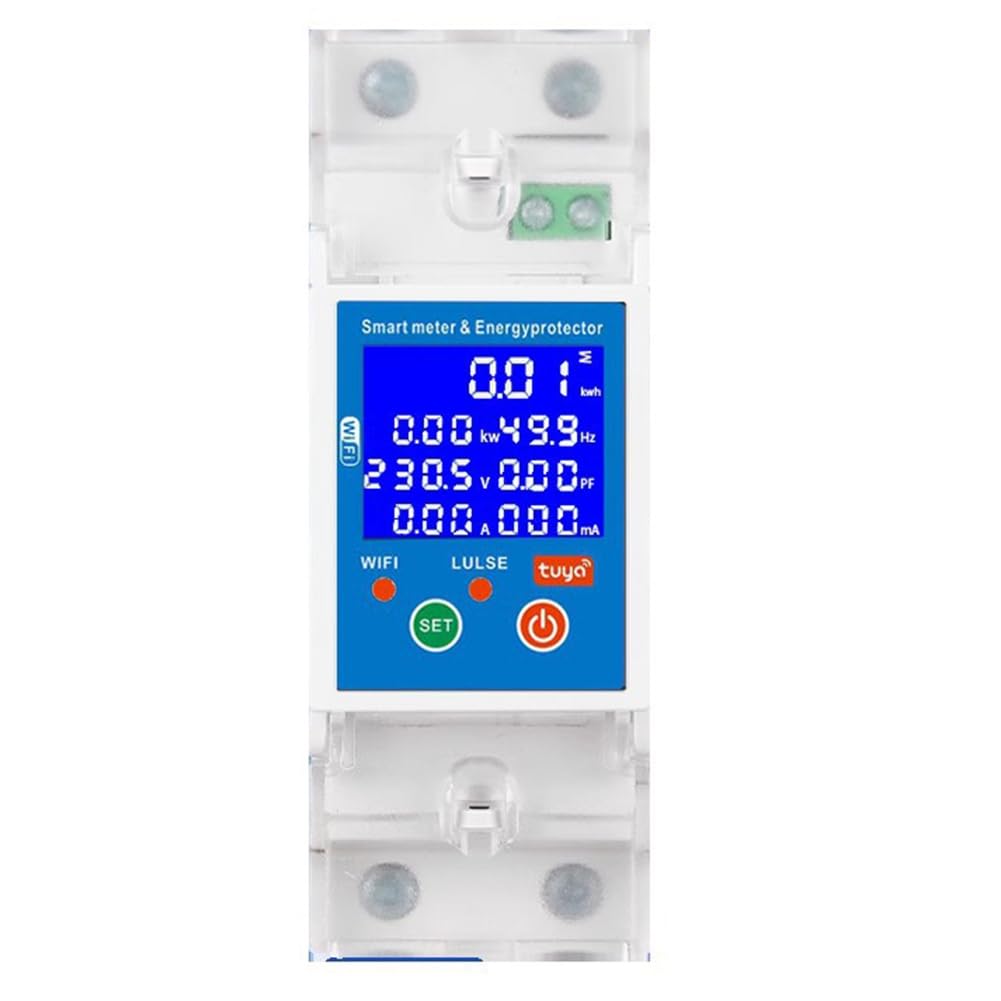Interruptor fotovoltaico WiFi 80A para evitar averías por sobrecorriente y fugas