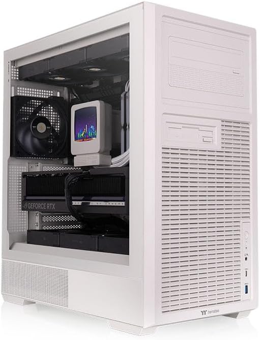 Thermaltake Retro 360; Mid Tower; 2x120mm PWM Fans Included; ATX/mATX/mITX Support; Hidden Connector Support; 360mm Radiator; 400mm GPU Clearance; Rotatable PCIe Bracket; Grey/Biege; CA-11Q-00MQWN-00