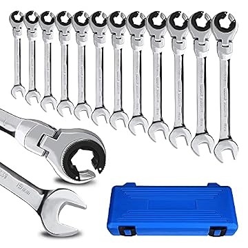 ratchet line wrench set