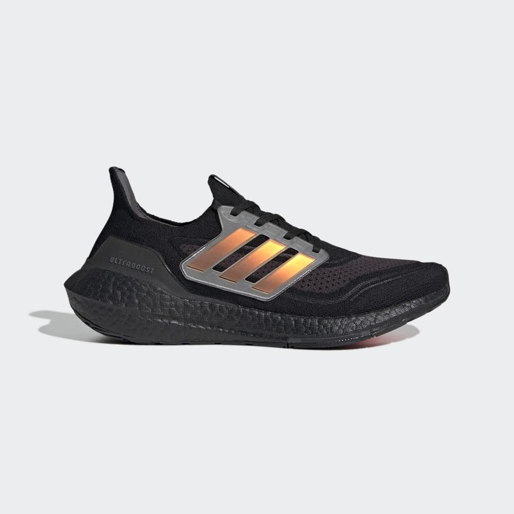adidas Ultraboost 21 Shoes Men's, Black, Size 12.5