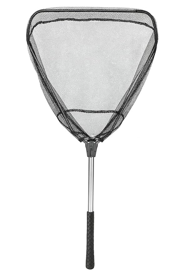 SKINPLUS Foldable Fishing Net with Telescopic Handle | Lightweight Landing Net for Outdoor Fishing, Strong Mesh & Non-Slip Grip-picture-20