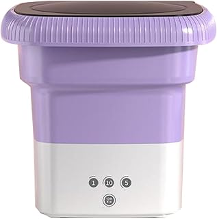 Weatail Mini Portable Washing Machine, Foldable Mini Washing Machine, Mini Washer And Spin Dryer, Lightweight Washer Touch Screen, For Baby Clothes Underwear Socks
