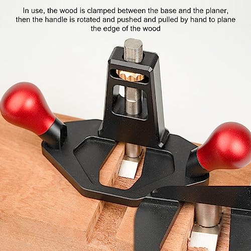 Hand Router Trimming Planer, Woodworking Router Plane Trim Edge CNC Finishing High Accuracy Oxidation Treatment, Quick Adjust Depth with Depth Stop for Tuning Joinery Cutting Dados Grooves Mortise 3 Hand Router Trimming Planer, Woodworking Router Plane Trim Edge CNC Finishing High Accuracy Oxidation Treatment, Quick Adjust Depth with Depth Stop for Tuning Joinery Cutting Dados Grooves Mortise - Image 3