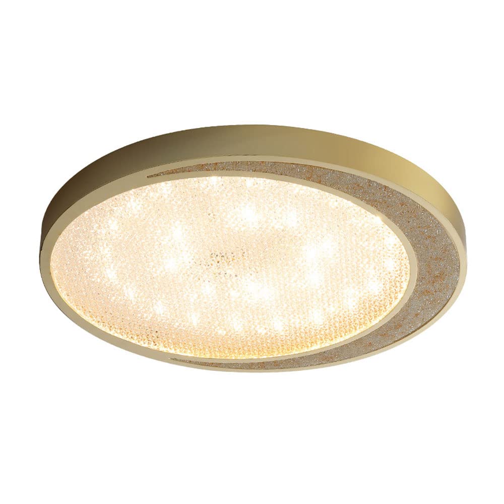 Plafonnier moderne minimaliste en finition ronde ultra-mince de 1,6 pouce